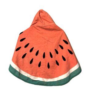 POTTERY BARN Kids Watermelon Shaped Beach Cotton Hooded Towel
Toddler 23 x 38 in
